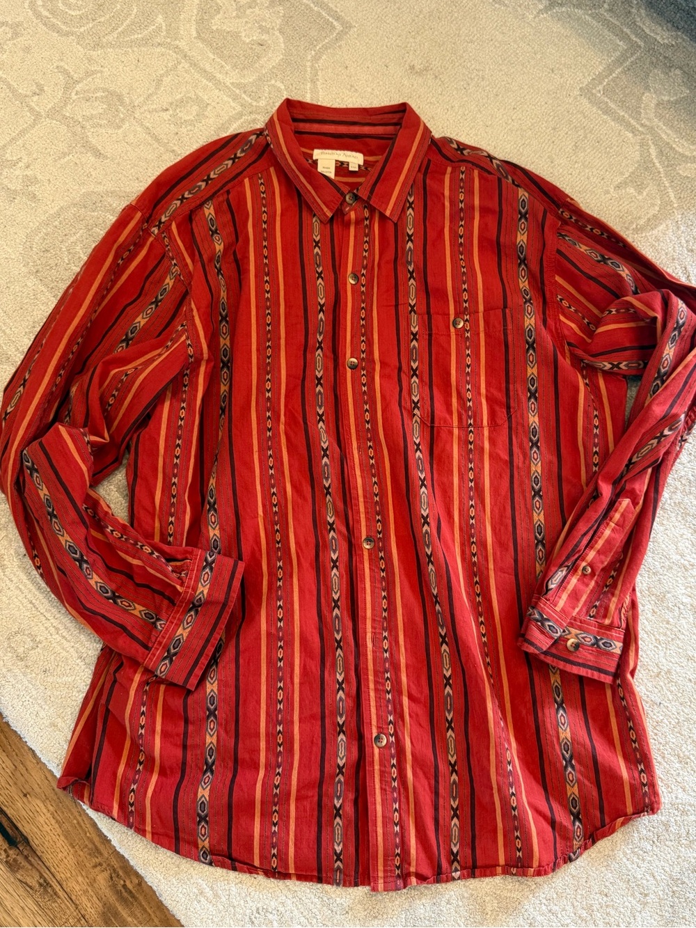 The Territory Ahead Aztec Print Shirt